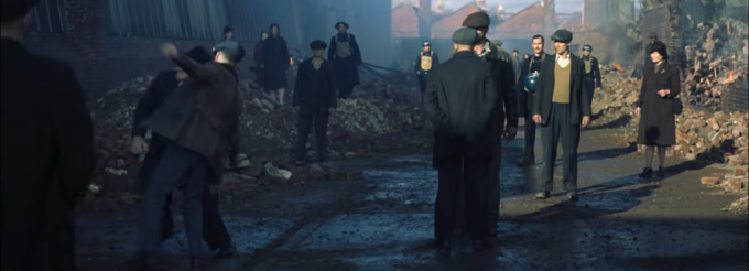 Cillian Murphy as Tommy Shelby in Peaky Blinders Immortal Man